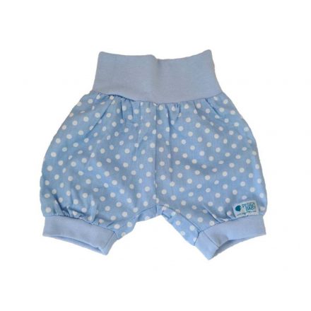 Sommer-Shorts, mit Punkten, blau